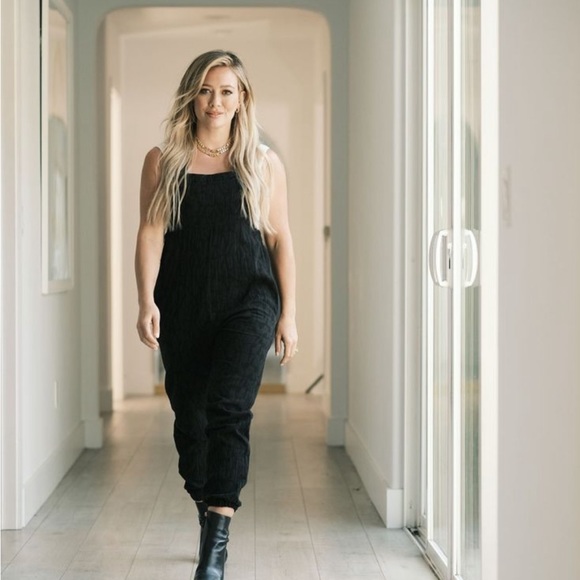 Smash + Tess x Hilary Duff Romperalls in midnight black. XXS-P, EUC - Picture 1 of 4